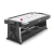 Игровой стол UNIX Line Трансформер 4 в 1 (204х112 cм) Black