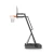 Баскетбольная стойка UNIX Line B-Stand-TG 54x32" (140 х 82 см) R45 H230-305 см
