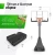 Баскетбольная стойка UNIX Line B-Stand-PC 54"x32" (140 х 82 см) R45 H230-305 см Баскетбольная стойка UNIX Line B-Stand-PC 54"x32" (140 х 82 см) R45 H230-305 см